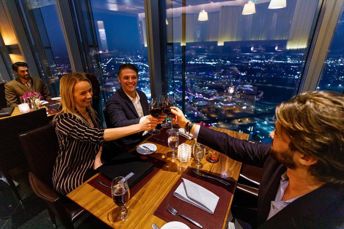 Dinner with A View Vast Restaurant Downtown OKC